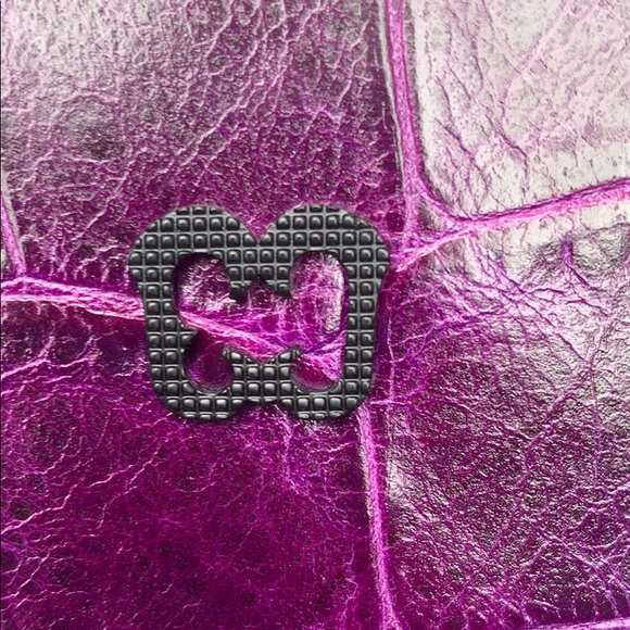 NWT Eric Javits Purple Wallet - Picture 4 of 6